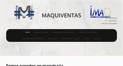 Desktop Screenshot of maquiventas.com